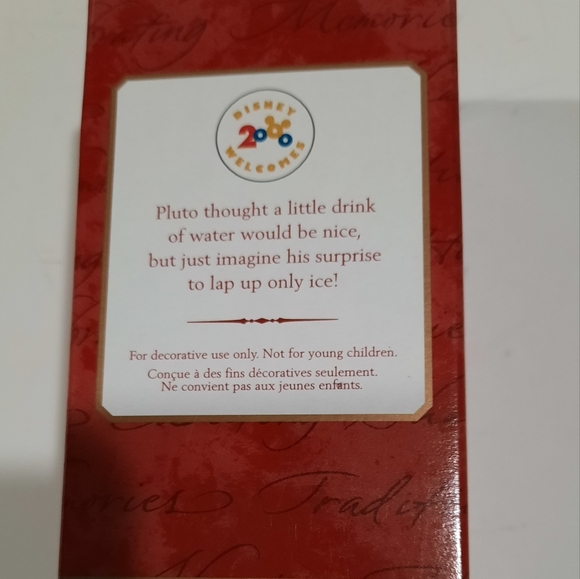 "Dog Dish Dilemma" Hallmark Pluto Ornament - Picture 8 of 8